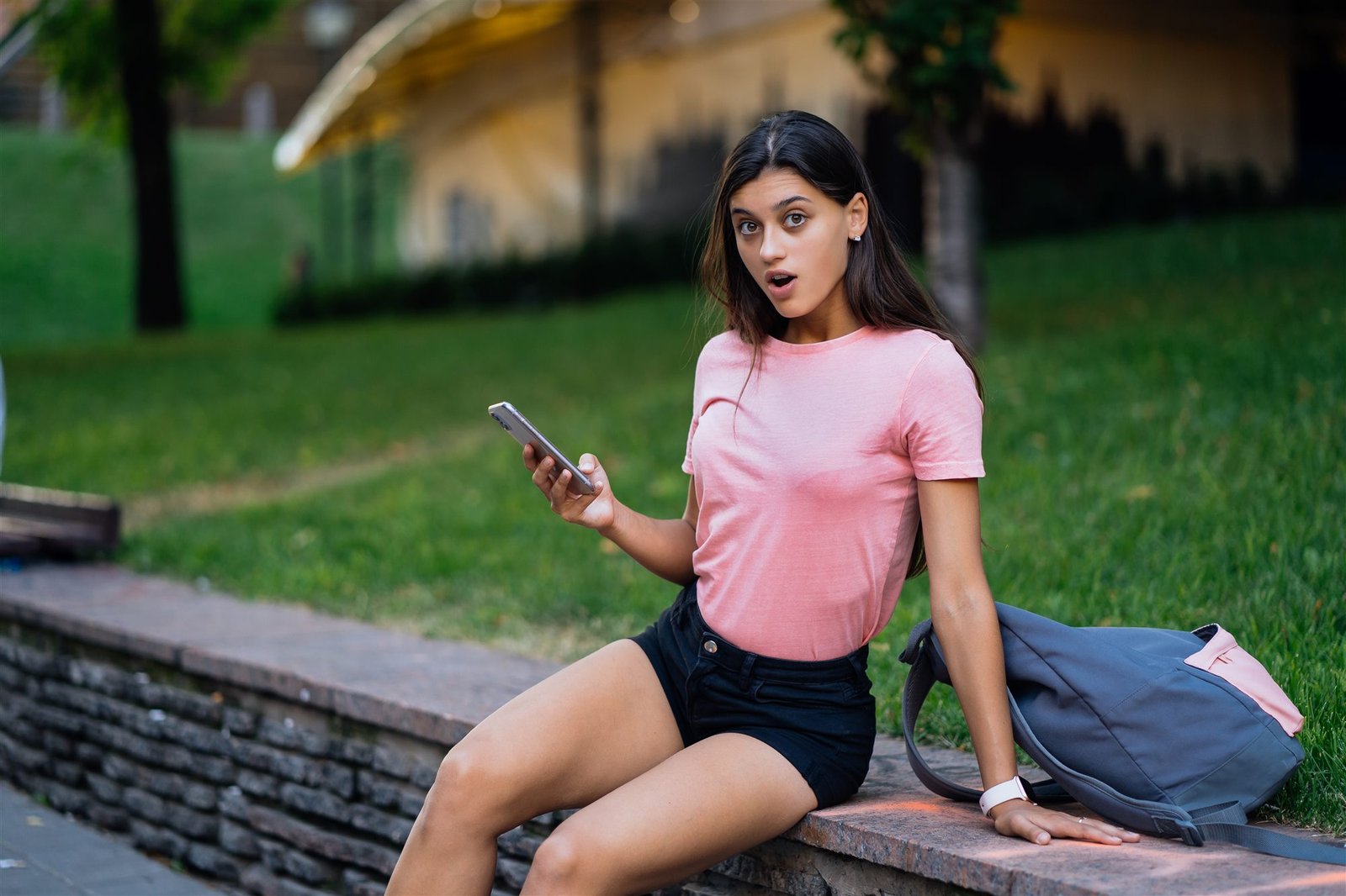 Danna Leticia en un parque